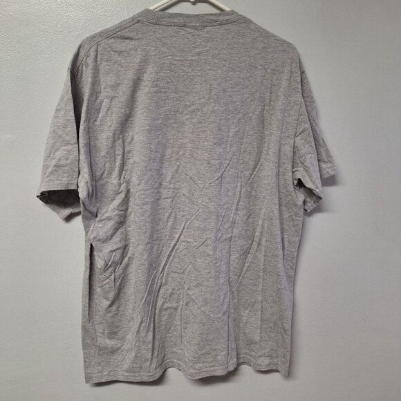 God Gives Handle Bad Ass Tee Shirt Gray Mens XL Port Religious Strong Christian - Picture 7 of 8